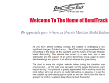 Tablet Screenshot of bendtrack.com